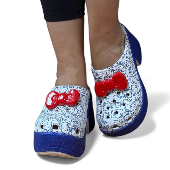 Hello Kitty Shoes - Hello Kitty x Crocs Adult Siren Heeled Clog